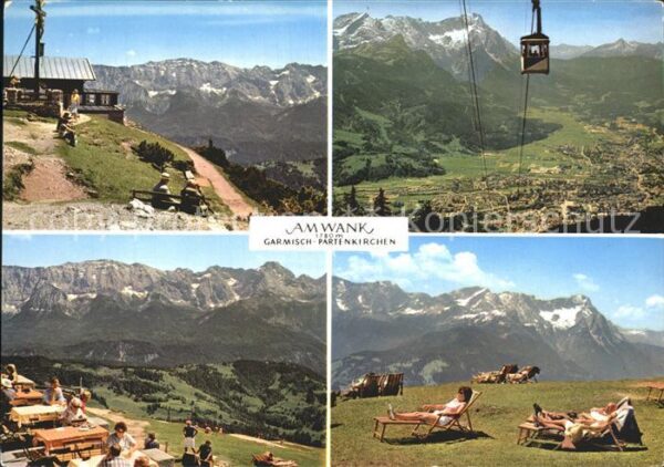 Garmisch-Partenkirchen Am Wank Seilbahn Terrasse Liegewiese
