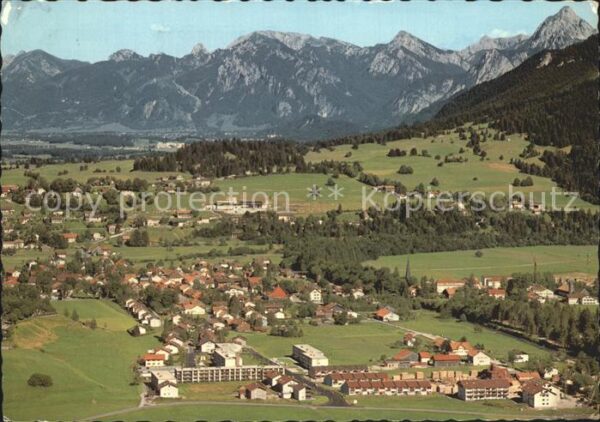Pfronten Panorama mit Allgäuer Alpen
