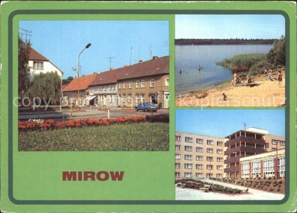 Mirow Karl Marx Str Badestelle Mirower See Fe