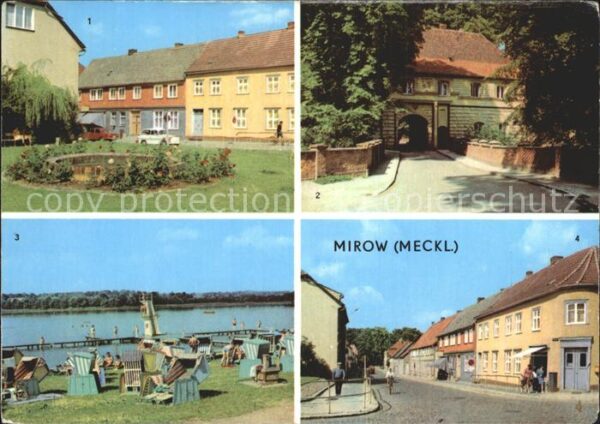 Mirow Johanns Becher Platz Torhaus Freibad Th