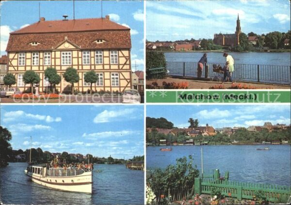 Malchow Rathaus Seeblick Kloster Malchow Malcho