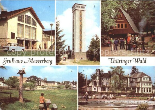 Masserberg FDGB Ferienheim Otto Grotewohl Rennstei