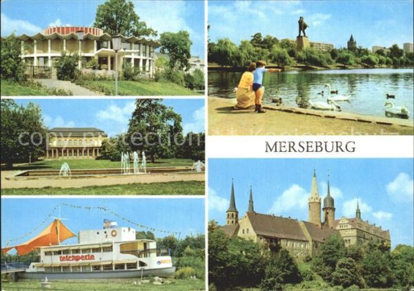 Merseburg Saale Kosmos Eisbar Schlossgarten Gaststätte