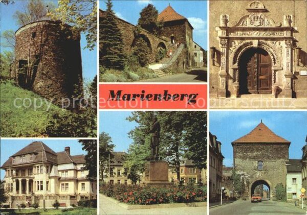 Marienberg Erzgebirge Roter Turm Heimatmuseum Renaissanceport