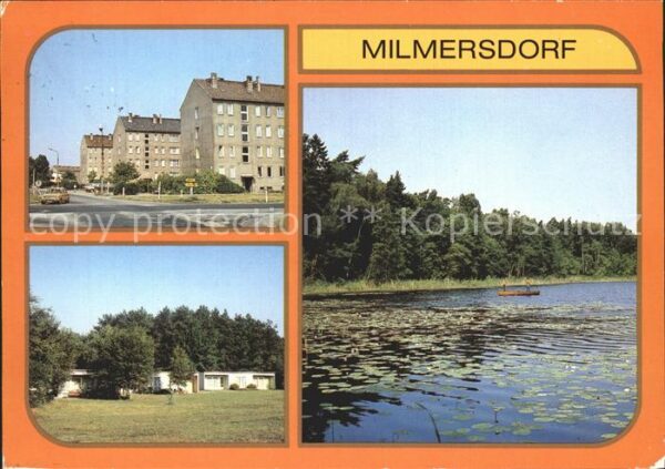 Milmersdorf Uckermark Neubauten Betonstr OT Ahrensdorf Leuna