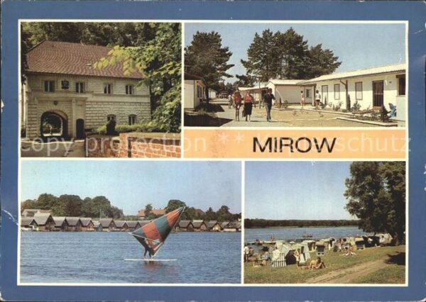 Mirow Torhaus OT Granzow Bungalowsiedlung Mir