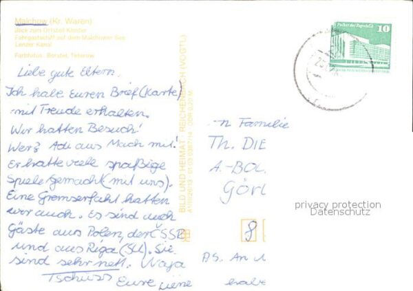 Malchow Kloster Malchower See Fahrgastschiff Le – Bild 2
