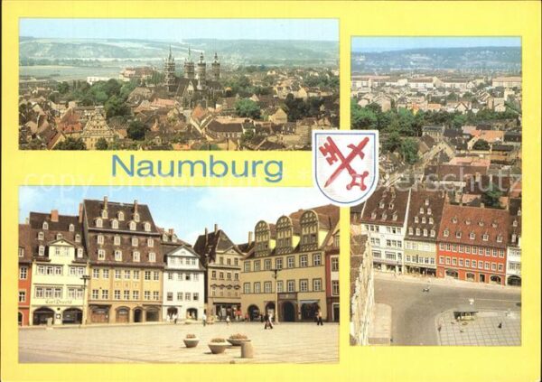 Naumburg Saale Teilansichten Wilhelm Pieck Platz