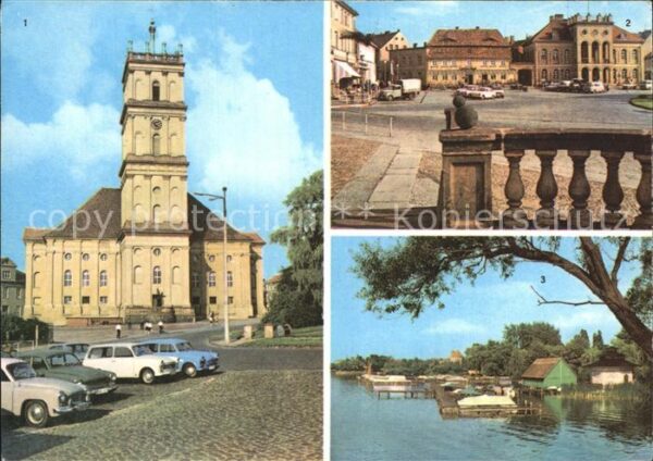 Neustrelitz Marktplatz Rathaus Am Zierker See