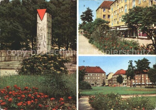 Niesky VVN Ehrenmal Strasse der Befreiung Zins