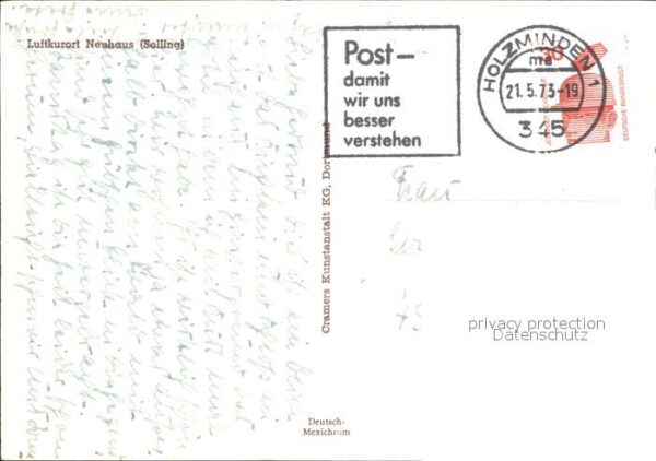 Neuhaus Solling Teilansicht Kirche – Bild 2