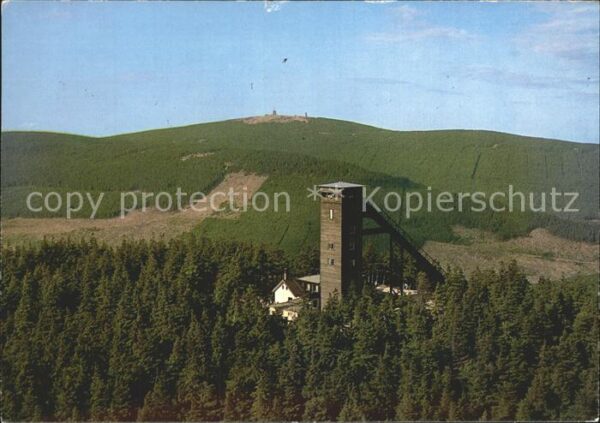 Braunlage Wurmbergschanze mit Brockenblick