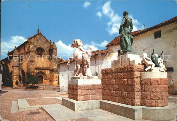 Madrid Spain Monumento of Manolete