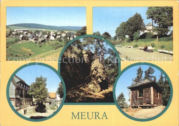Meura Panorama Teilansicht Gaststätte Zum Haf