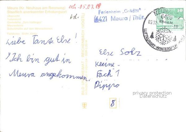 Meura Panorama Teilansicht Gaststätte Zum Haf – Bild 2