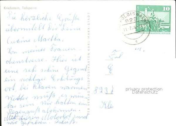 Kriebstein Talsperre Bootsanlegesteg Fahrgastschif – Bild 2