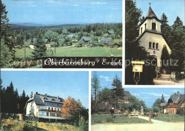 Oberbaerenburg Baerenburg Ortsblick Waldkapelle Urlauberkaffee Ne