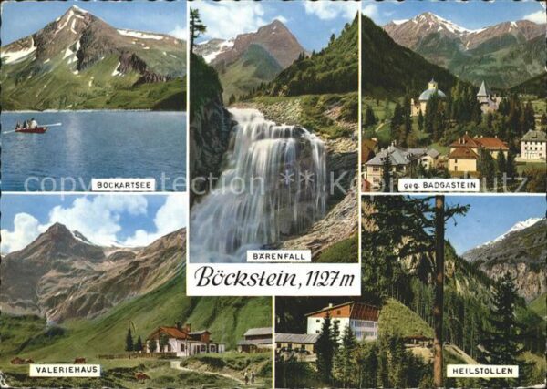 Boeckstein Bockartsee Bärenfall Badgastein Valerie