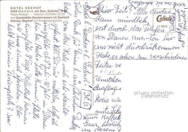 Haltern See Hotel Seehof Gaststätte Seeterrassen im – Bild 2