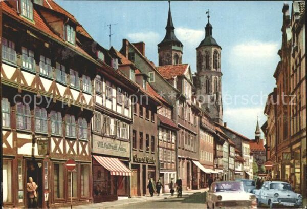 Goettingen Niedersachsen Johannisstrasse Kirchtürme