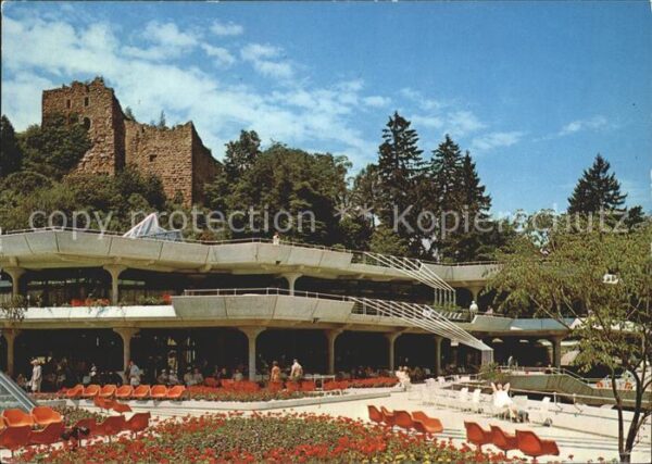Badenweiler Kurhaus und Burgruine
