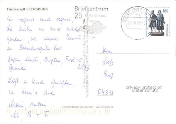 Flensburg Fliegeraufnahme Orts und Teilansichten – Bild 2