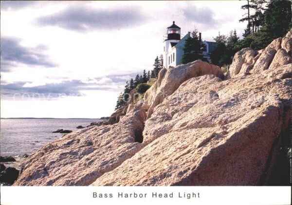Bass Harbor Head Light at the southwest TJP of Moun