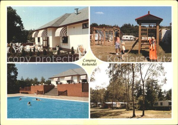 Kootwijk Camping Kerkendel Kinderspielplatz Schw