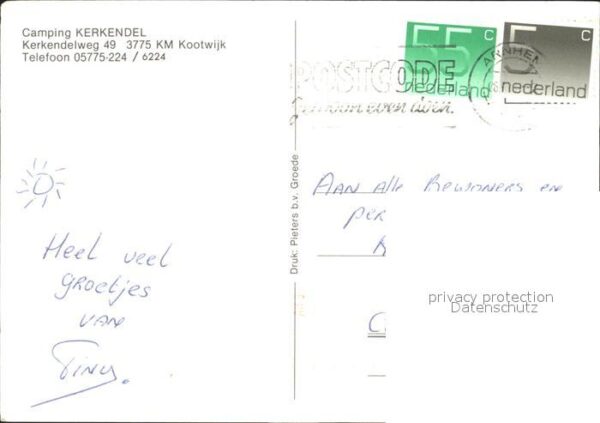 Kootwijk Camping Kerkendel Kinderspielplatz Schw – Bild 2