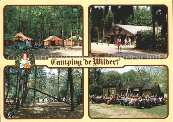 Bosschenhoofd Camping de Wildert Zelte Spielplatz Fre