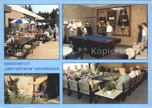 Driebergen Ons Centrum Terrasse Billard Aufenthalt