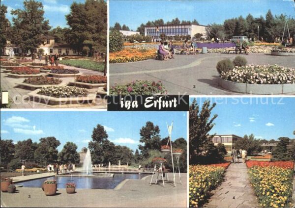 Erfurt IGA Rosengarten Am Festplatz Wasserachs