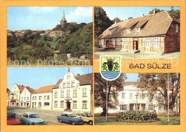 Bad Suelze Ortsansicht Salinehaus Marktplatz Sanat