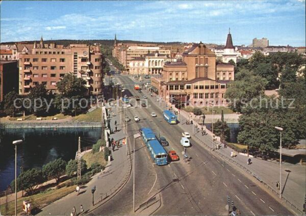 Tampere Hämeenkatu Hauptstrasse der Stadt