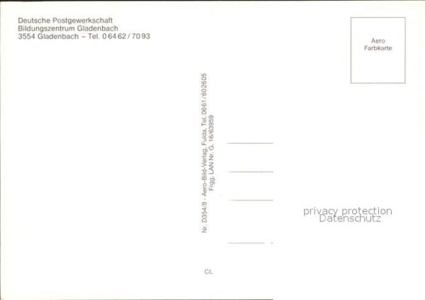 Gladenbach DPG Bildungszentrum Fliegeraufnahme – Bild 2