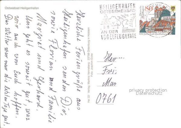 Heiligenhafen Ostseebad Fliegeraufnahme – Bild 2