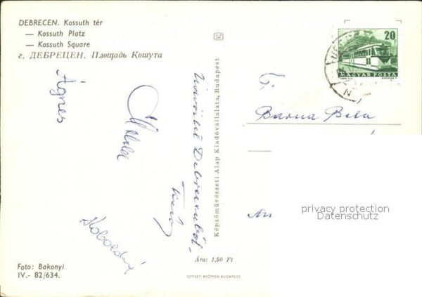 Debrecen Debrezin Kossuth Platz – Bild 2