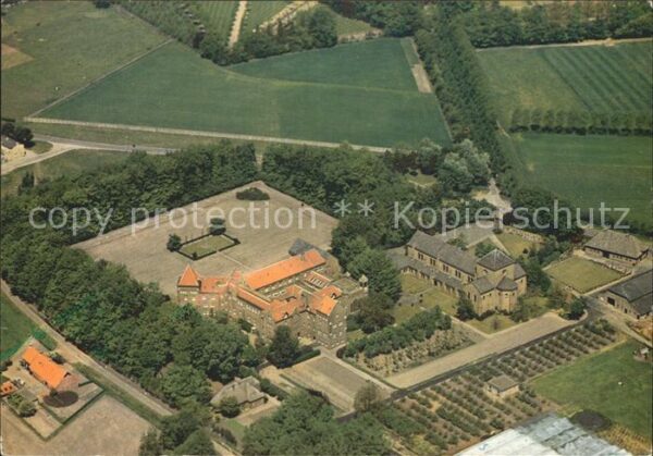 Oosterhout St Paulus Abdij Fliegeraufnahme