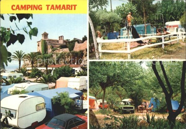 Tarragona Camping Tamarit Kinderspielplatz