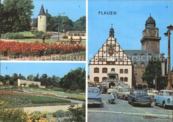 Plauen Vogtland Nonnenturm Parktheater im Stadtpark Rat