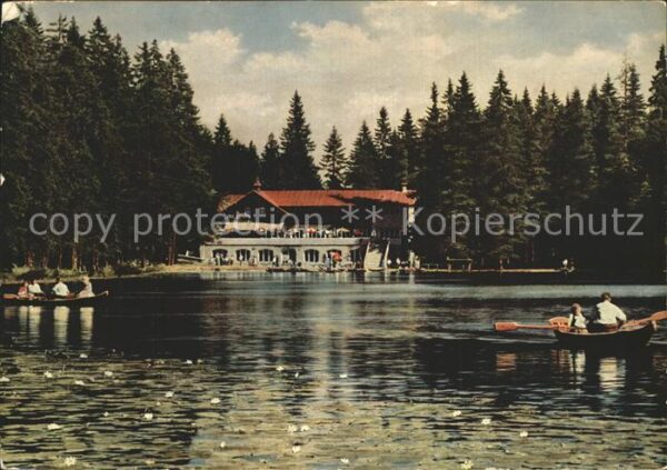 Arbersee Arberseehaus am Gr Arbersee