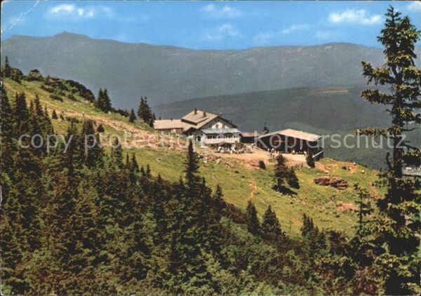 Arberschutzhaus am Grossen Arber mit Osser