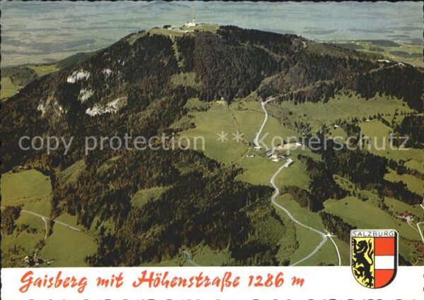 Gaisberg mit Höhenstrasse