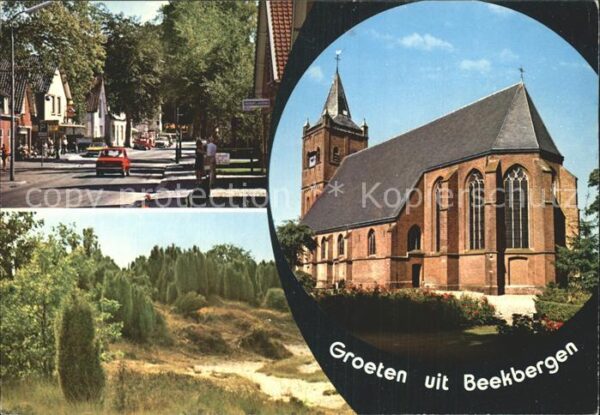 Beekbergen Strassenpartie Park Kirche