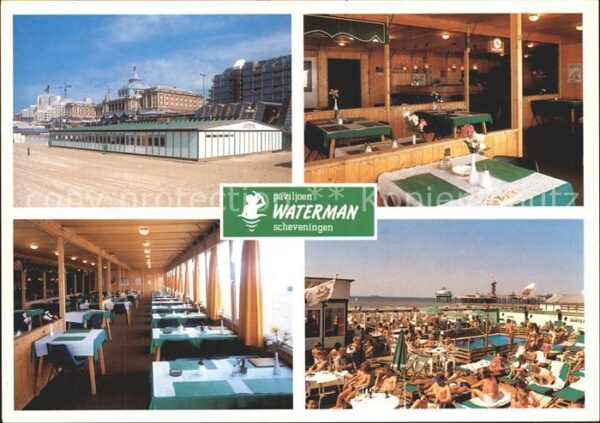 Scheveningen Paviljoen Watermann Gasträume Strand