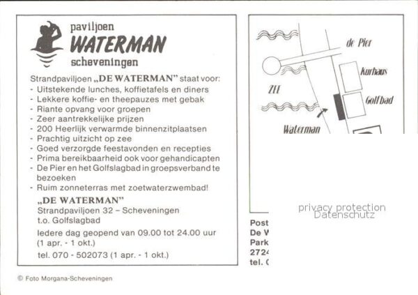 Scheveningen Paviljoen Watermann Gasträume Strand – Bild 2