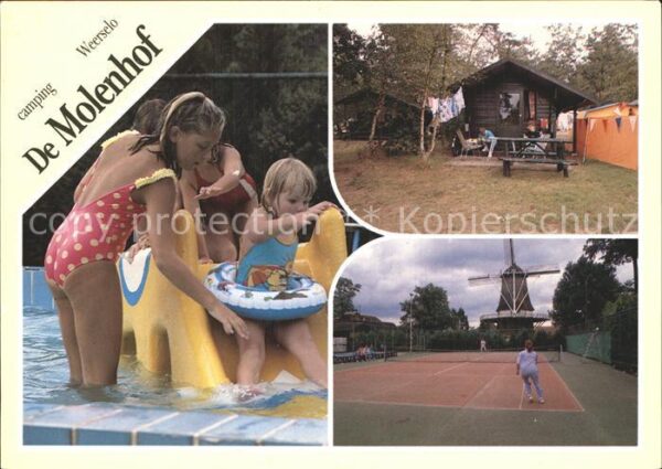 Weerselo Camping De Molenhof Bungalows Tennispla