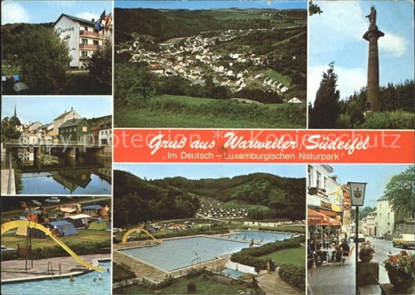 Waxweiler Capmping Total Denkmal Freibad Strassen
