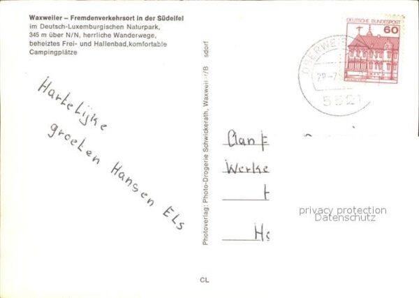 Waxweiler Capmping Total Denkmal Freibad Strassen – Bild 2