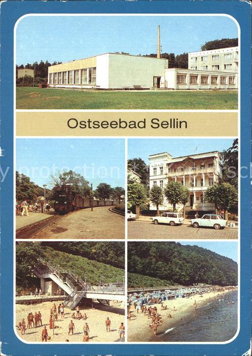 Sellin Ruegen FDGB Erholungsheime Klubhaus und Haus S